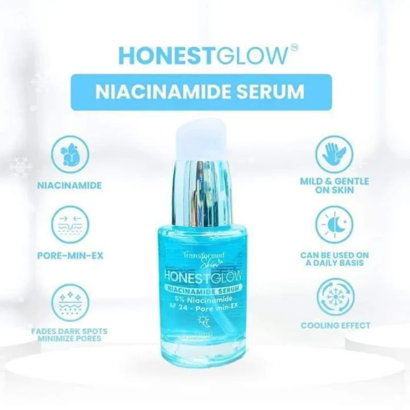 Honest Glow Niacinamide Serum: For Pore-Minimizing & Radiance - Image 3